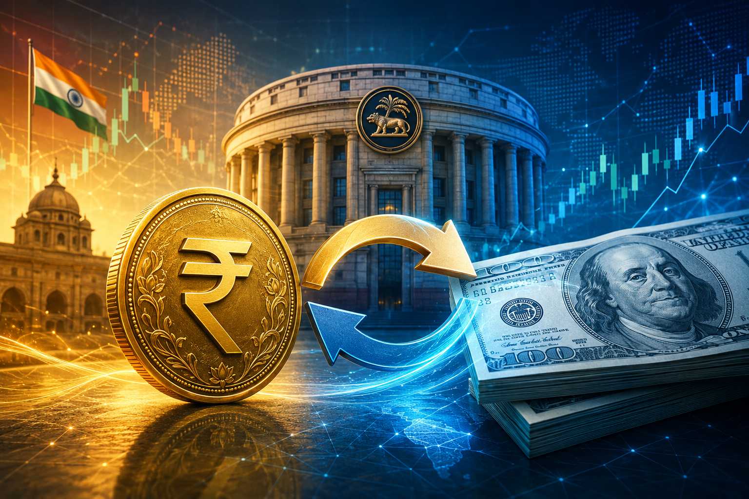 USD/INR: RBI’s New Dollar Swap Windows Give the Rupee a Policy Lifeline