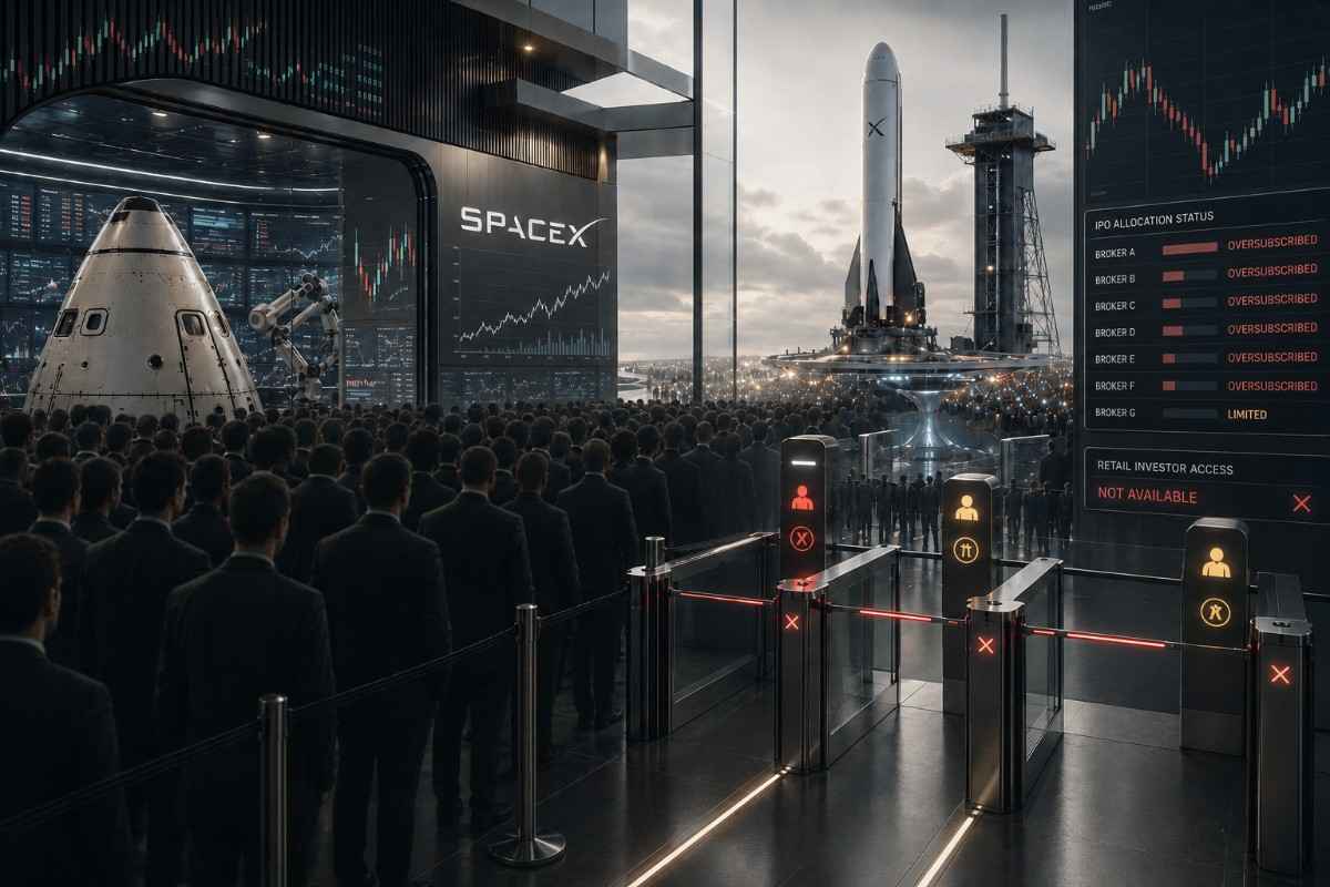 Alocação de ações da SPCX: Por que os investidores de varejo podem perder o IPO de US$ 75 bilhões da SpaceX