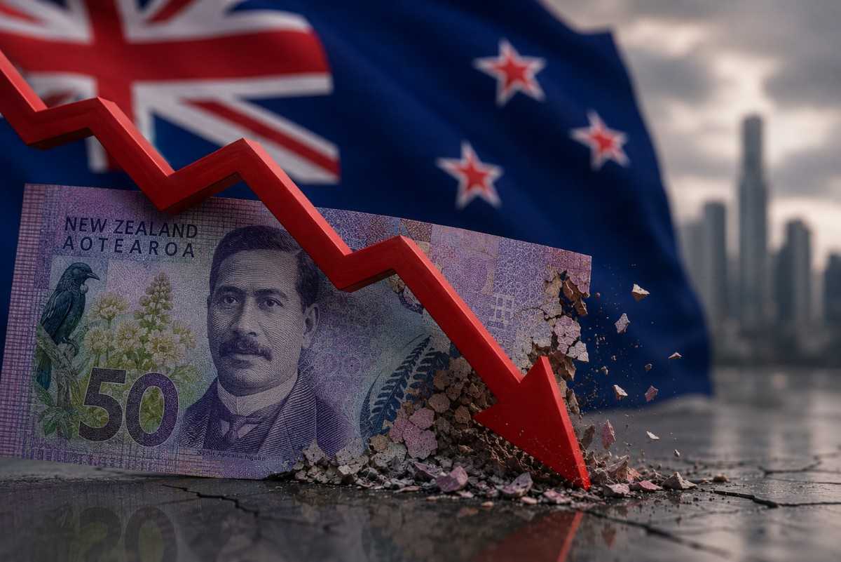 Por que o dólar neozelandês está tão fraco? 6 razões para a queda do kiwi apesar da pressão do Banco Central da Nova Zelândia sobre as taxas de juros.