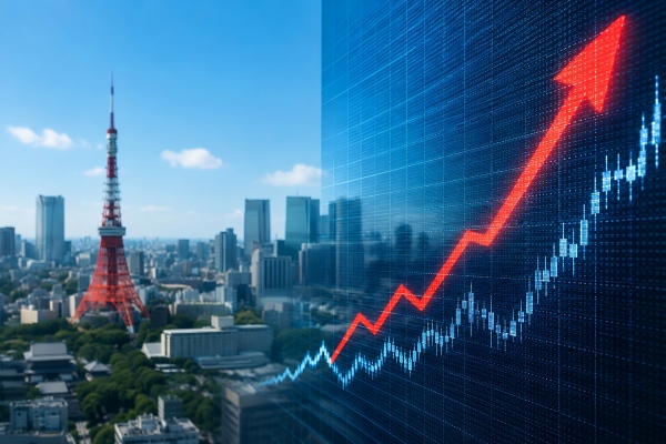 日経平均株価の大幅上昇！半導体株急騰と海外マネー流入が追い風