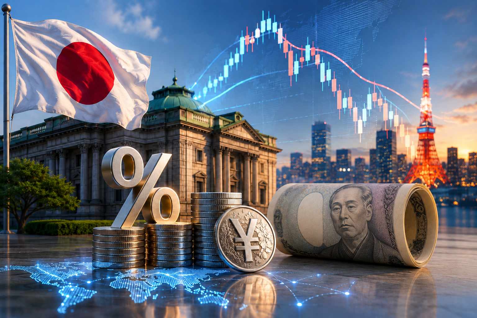 BoJ-ийн бодлогын хүү 1%: Японы түүхэн хүүгийн өсөлт яагаад иенийг орхижээ