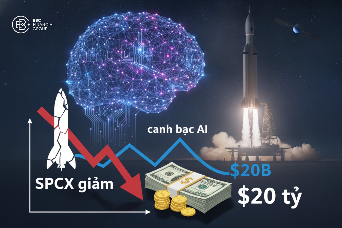SpaceX sau IPO: SPCX giảm, trái phiếu $20 tỷ và canh bạc AI
