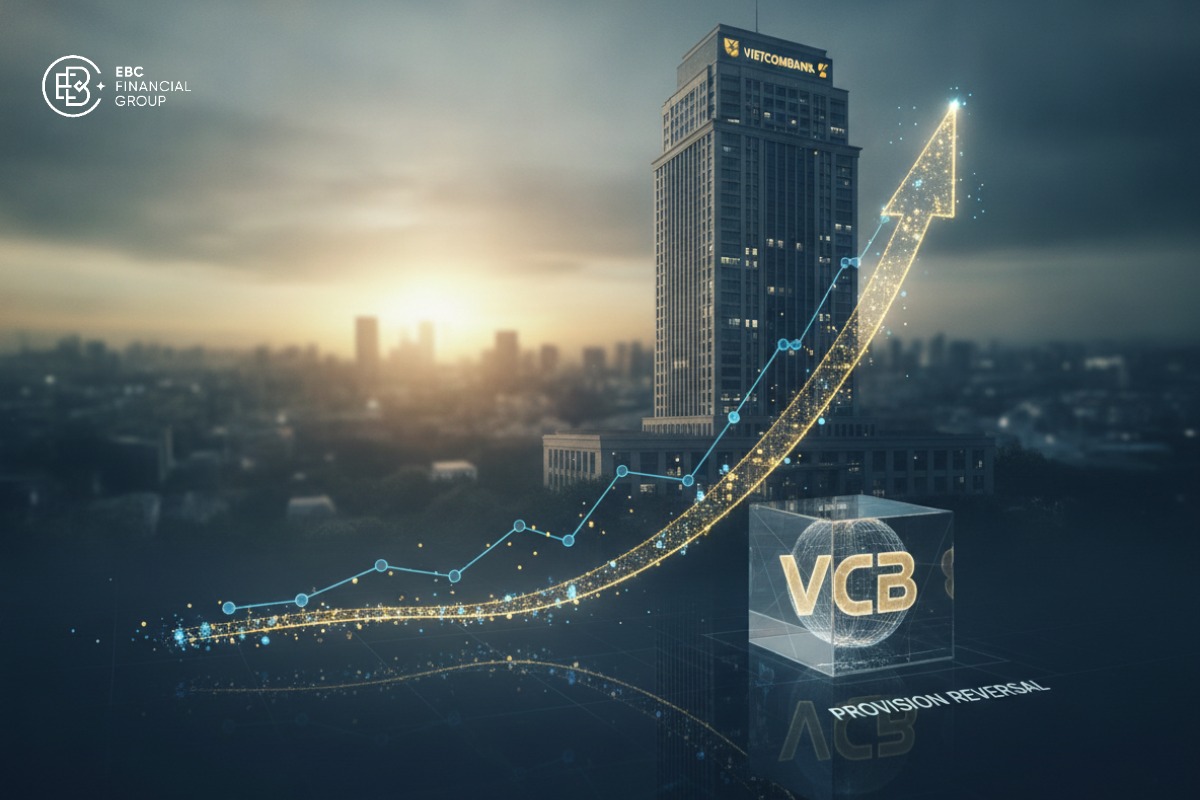 Cổ phiếu VCB: Ẩn số hoàn nhập dự phòng và chu kỳ tăng trưởng mới của Vietcombank