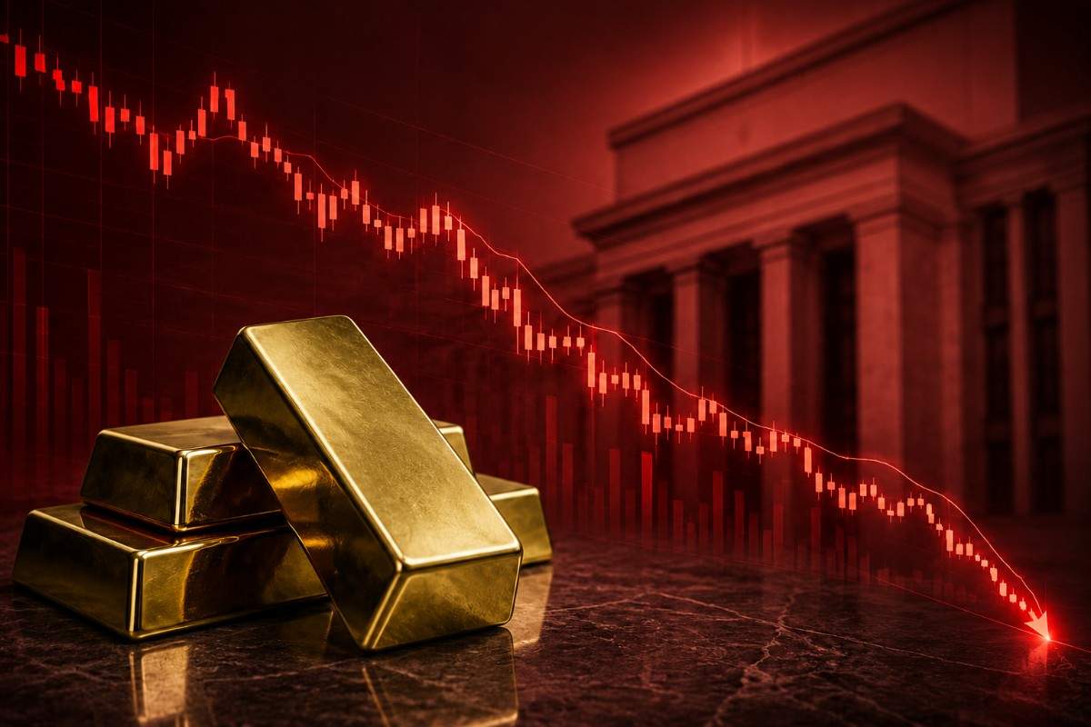 ¿Por qué está cayendo el oro a su nivel más bajo en 7 meses?