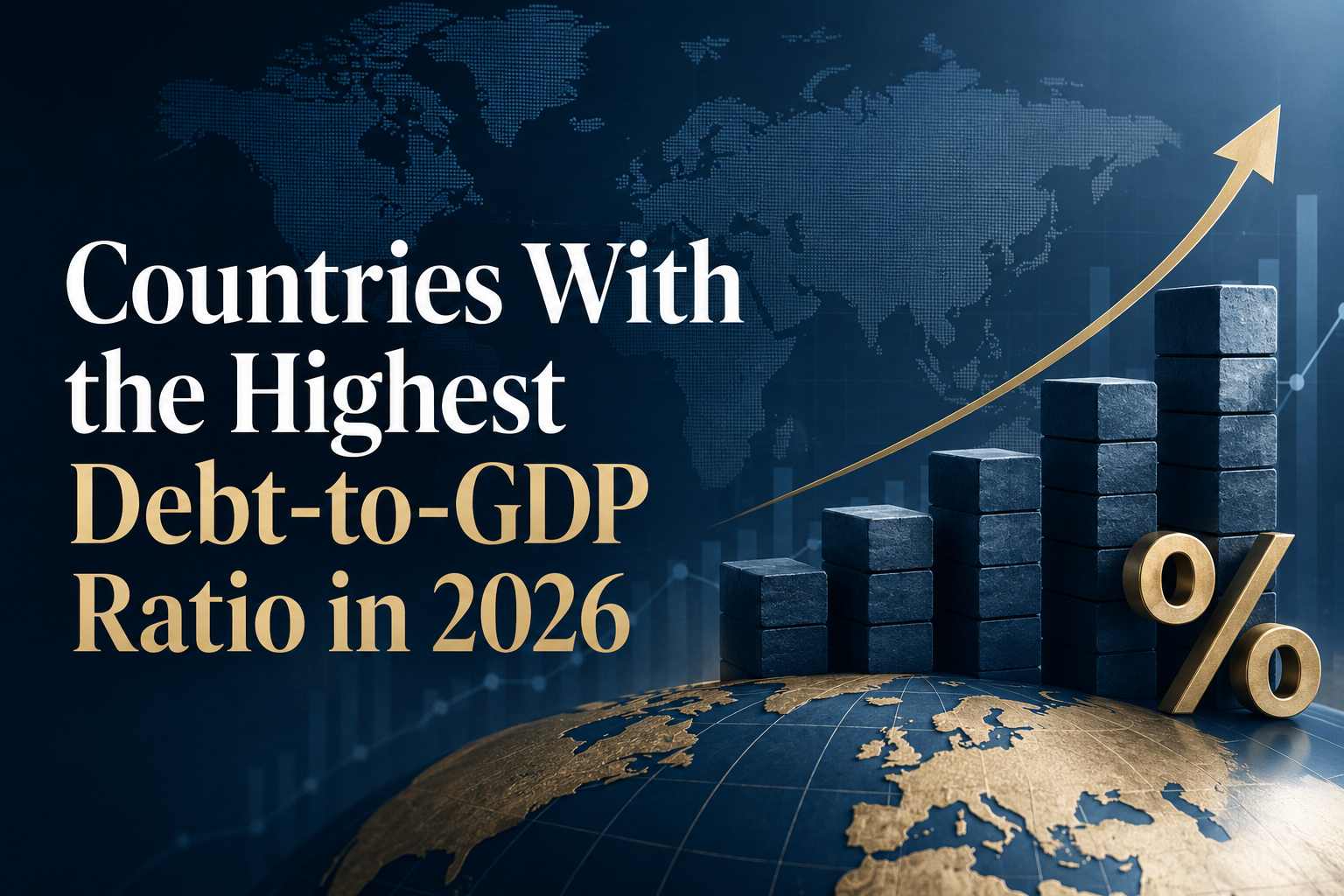 Países con la mayor relación entre deuda y pib en 2026