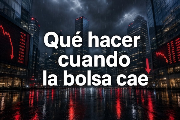 Qué hacer cuando la bolsa cae