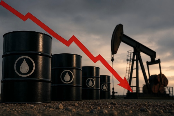 原油価格が連続下落｜WTI・ブレント急落の背景と投資家が注目すべきポイント