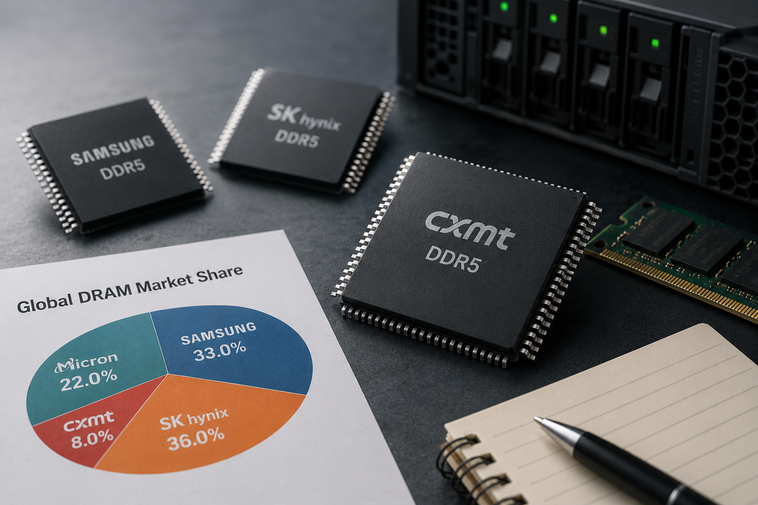 창신메모리테크놀로지(CXMT), 텐센트 4.5조 계약·6조 IPO… 삼성·하이닉스 위협되나