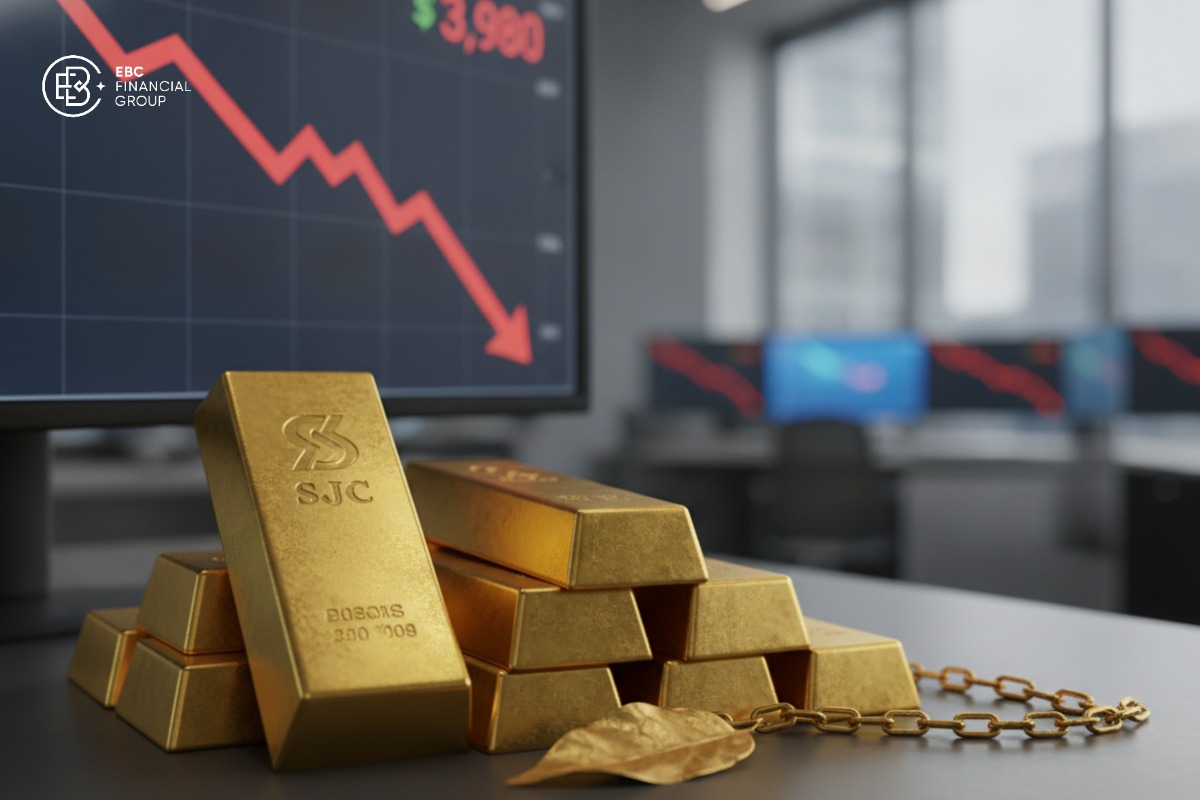 Giá vàng hôm nay: Vàng SJC giảm mạnh, thế giới mất mốc $4.000/ounce