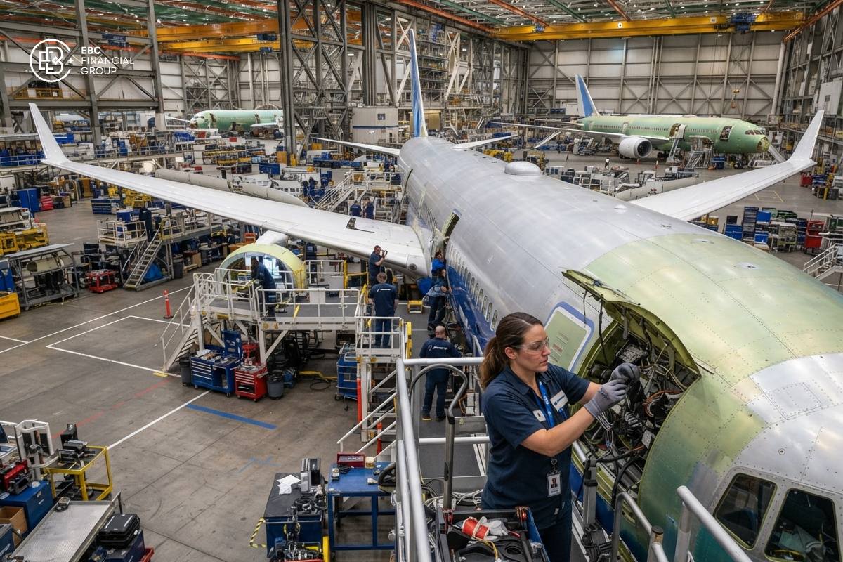 Cổ phiếu Boeing BA 2026: định giá, dòng tiền và triển vọng phục hồi sản xuất