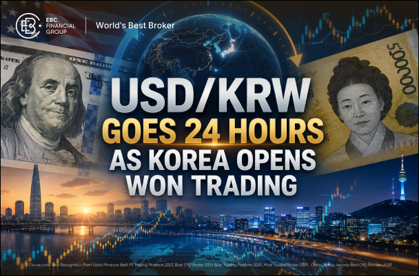 USD/KRW 24-घंटे कारोबार शुरू — दक्षिण कोरिया ने वोन ट्रेडिंग खोली
