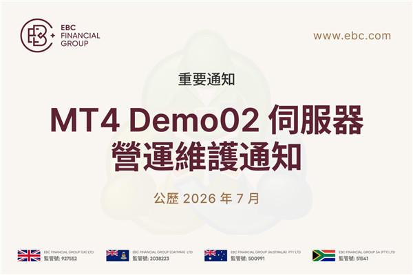 【重要通知】MT4 Demo02 伺服器營運維護通知