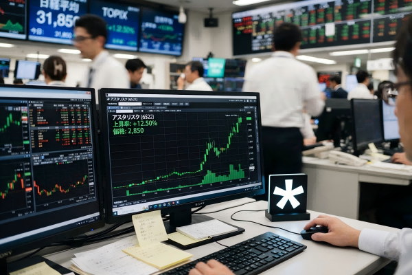 アスタリスク株価の上昇理由を徹底分析｜RFIDセルフレジ・DX戦略で急騰した背景と今後の見通し