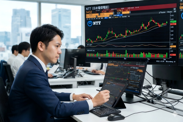 NTT株価の予想【2026年最新】AI・IOWN成長と高配当、自社株買いで今後の株価はどうなる?
