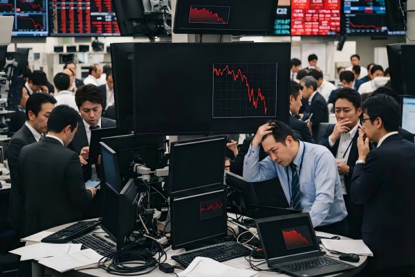 日経平均株価が暴落！半導体株売りが示す日本株相場の転換点とは