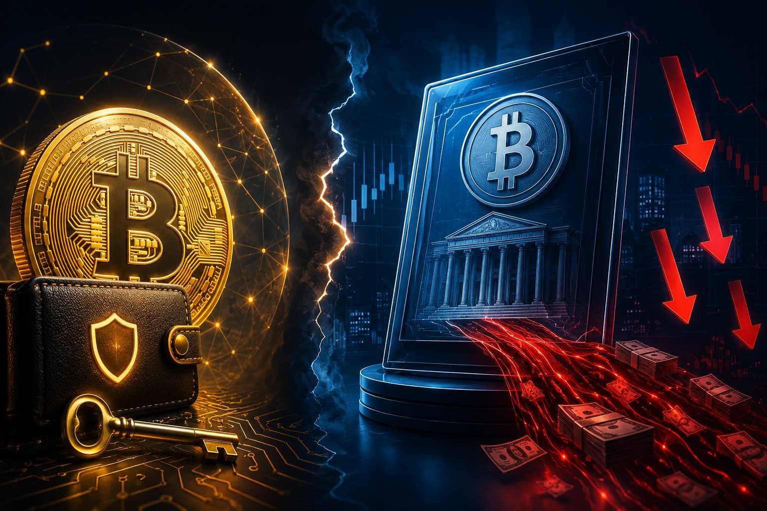 Bitcoin ETF คืออะไร ต่างจากถือ BTC ตรงๆ และทำไม Outflow พุ่งปี 2026