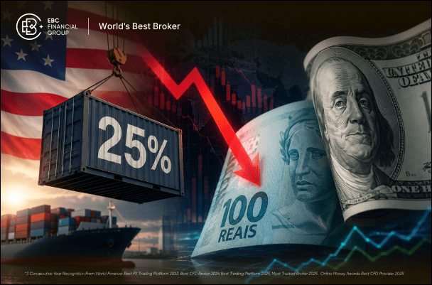 Tarifa de 25% dos EUA: Impacto no dólar e no câmbio