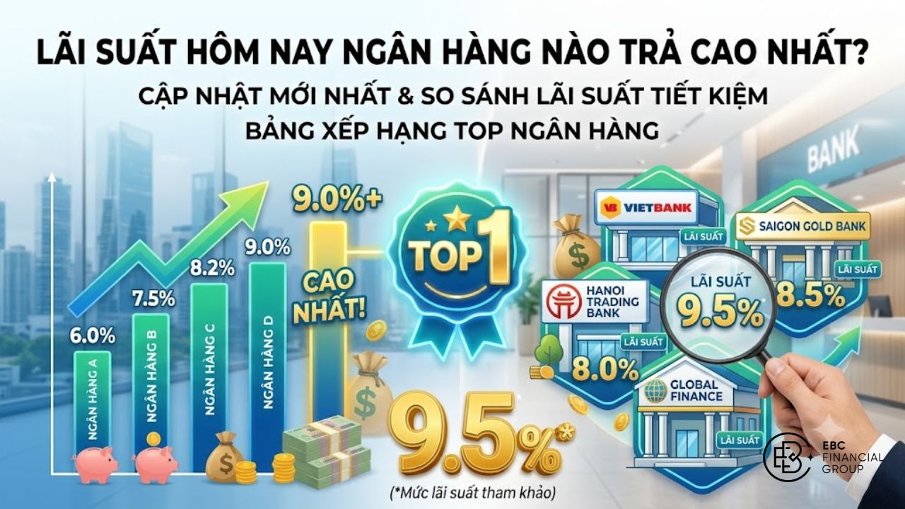 Lãi suất hôm nay ngân hàng nào trả cao nhất? Lãi suất hôm nay ngân hàng nào trả cao nhất?