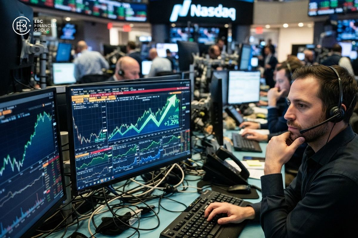 Chứng khoán Mỹ hôm nay: Nasdaq tăng 1,29%, bán dẫn phục hồi giữa áp lực dầu và lợi suất
