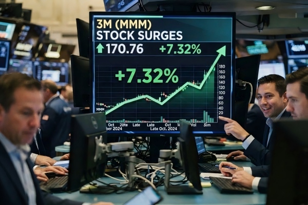 スリーエムの株価が上昇：決算サプライズで急反発、2026年後半の成長戦略に市場注目