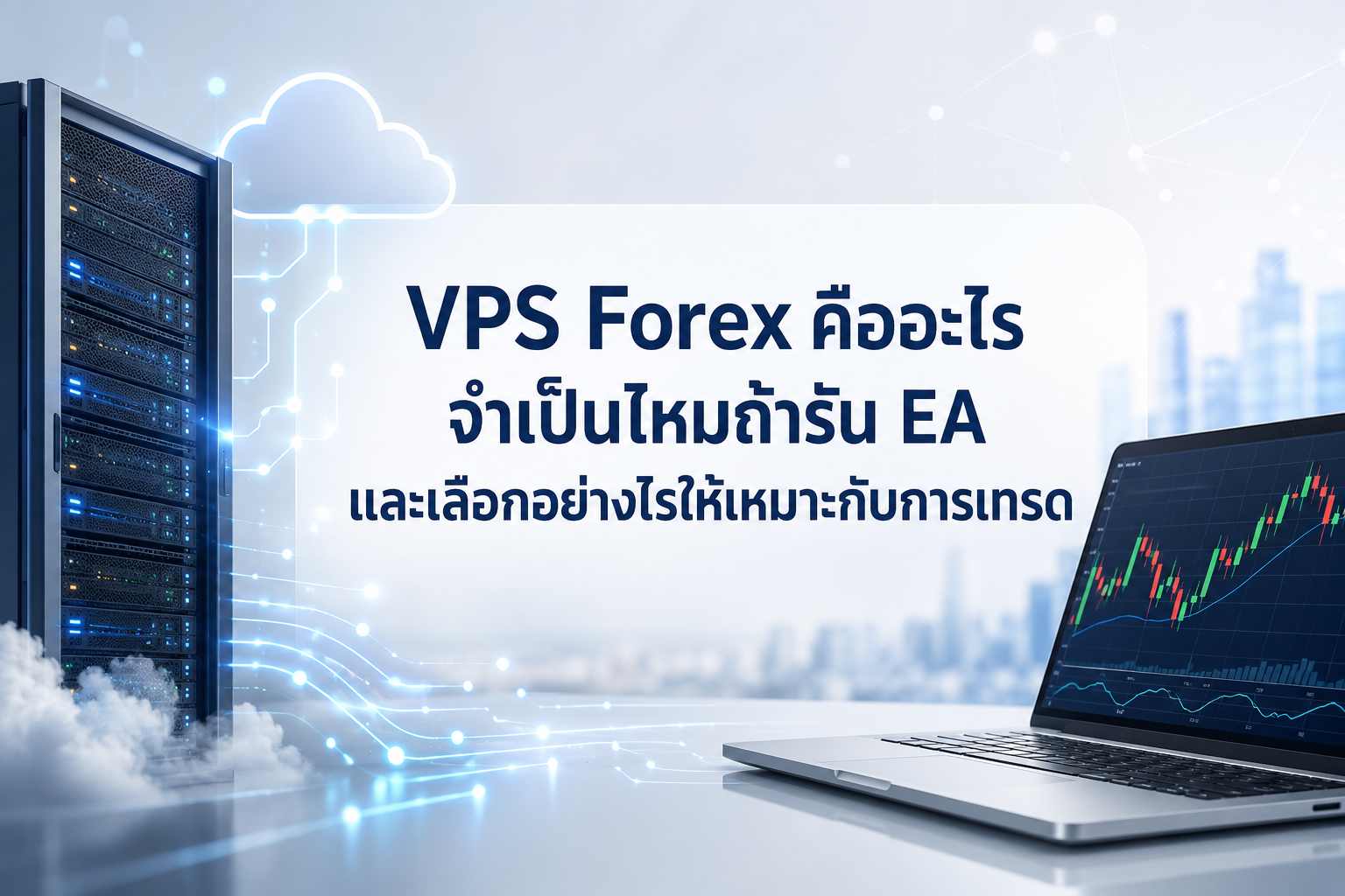 VPS Forex คืออะไร จำเป็นไหมถ้ารัน EA และเลือกอย่างไรให้เหมาะกับการเทรด