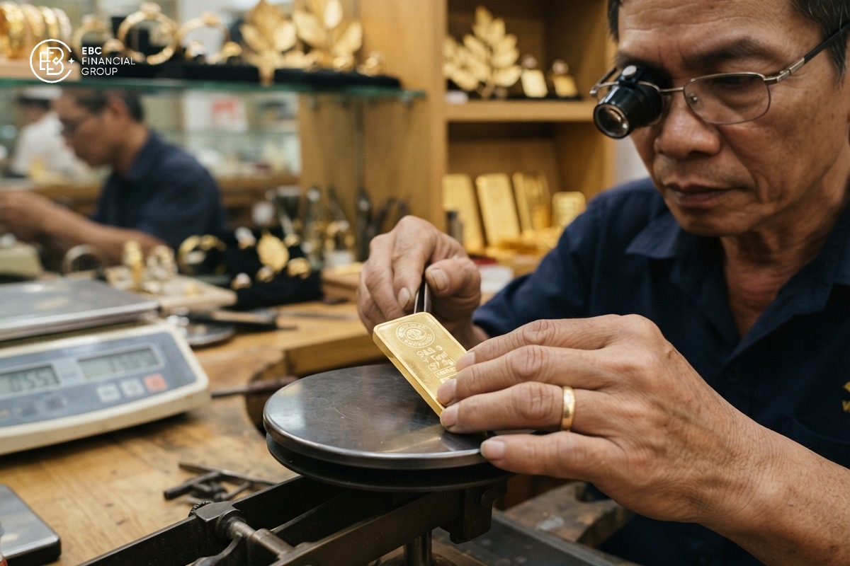 Giá vàng hôm nay: SJC tăng 600.000 đồng, thế giới lên 4.110 USD