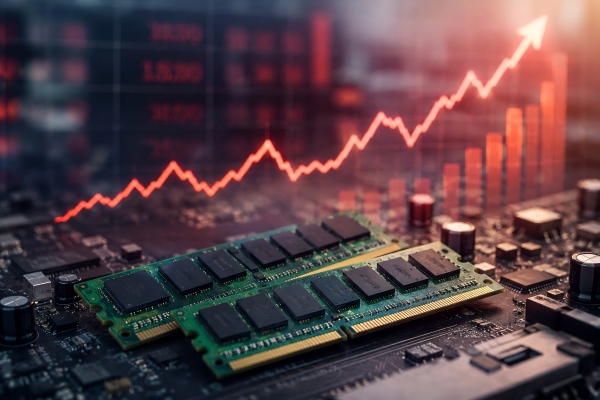 メモリーの高騰がいつまで続く?AI需要で逼迫するDRAM・NAND市場、半導体株への影響を分析