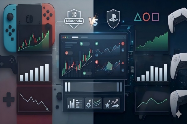 任天堂とソニー株はどちらが有望?ゲーム市場の覇者2社を業績・株価・将来性から分析