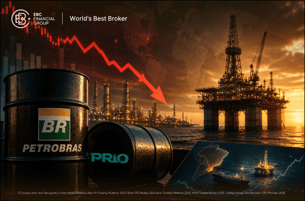 Petróleo caiu: qual o brent que justifica PETR4 e PRIO3?