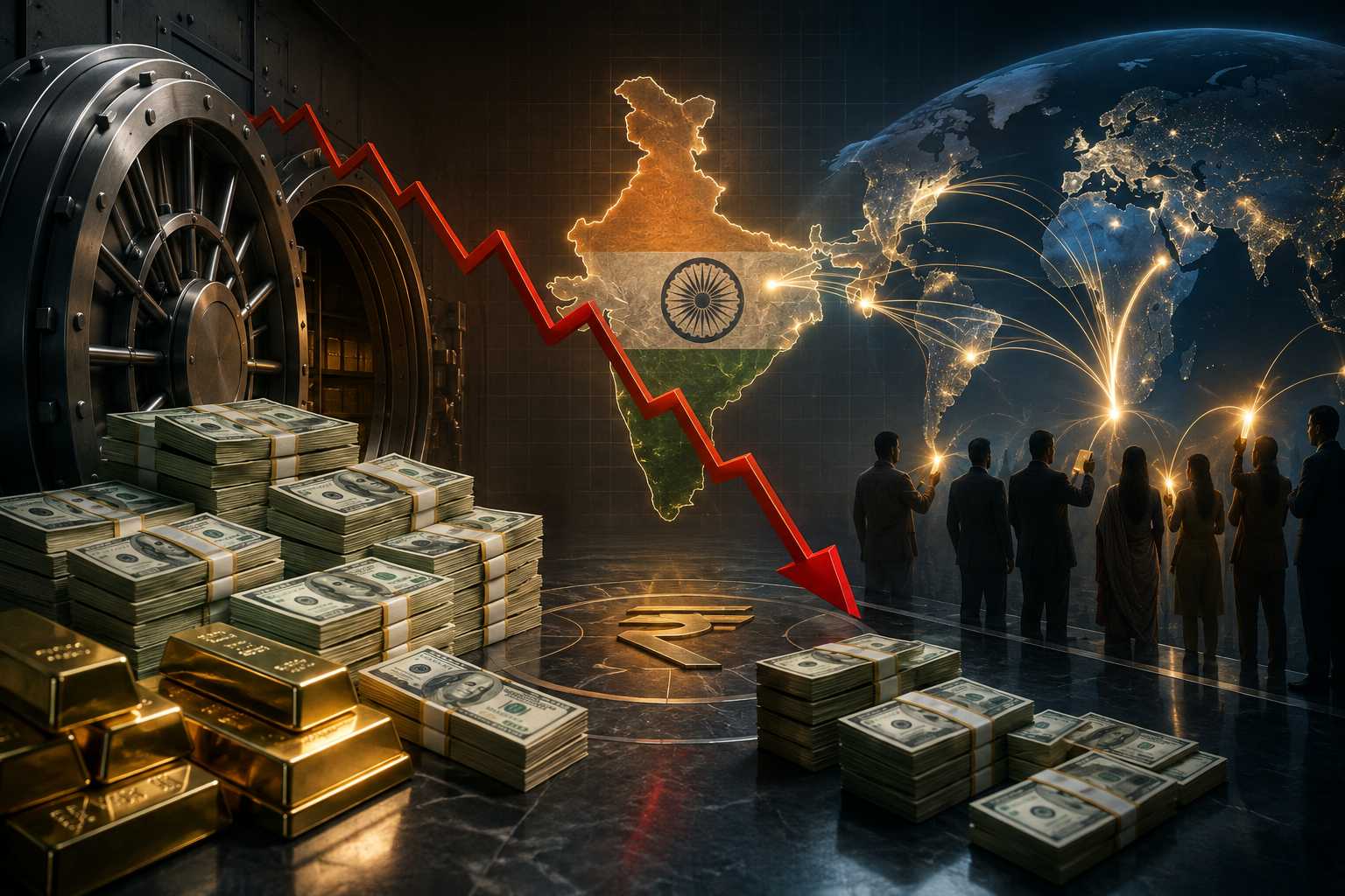 India Forex Reserves Fell Despite a $40.8 Billion Diaspora Raise India Forex Reserves Fell Despite a $40.8 Billion Diaspora Raise
