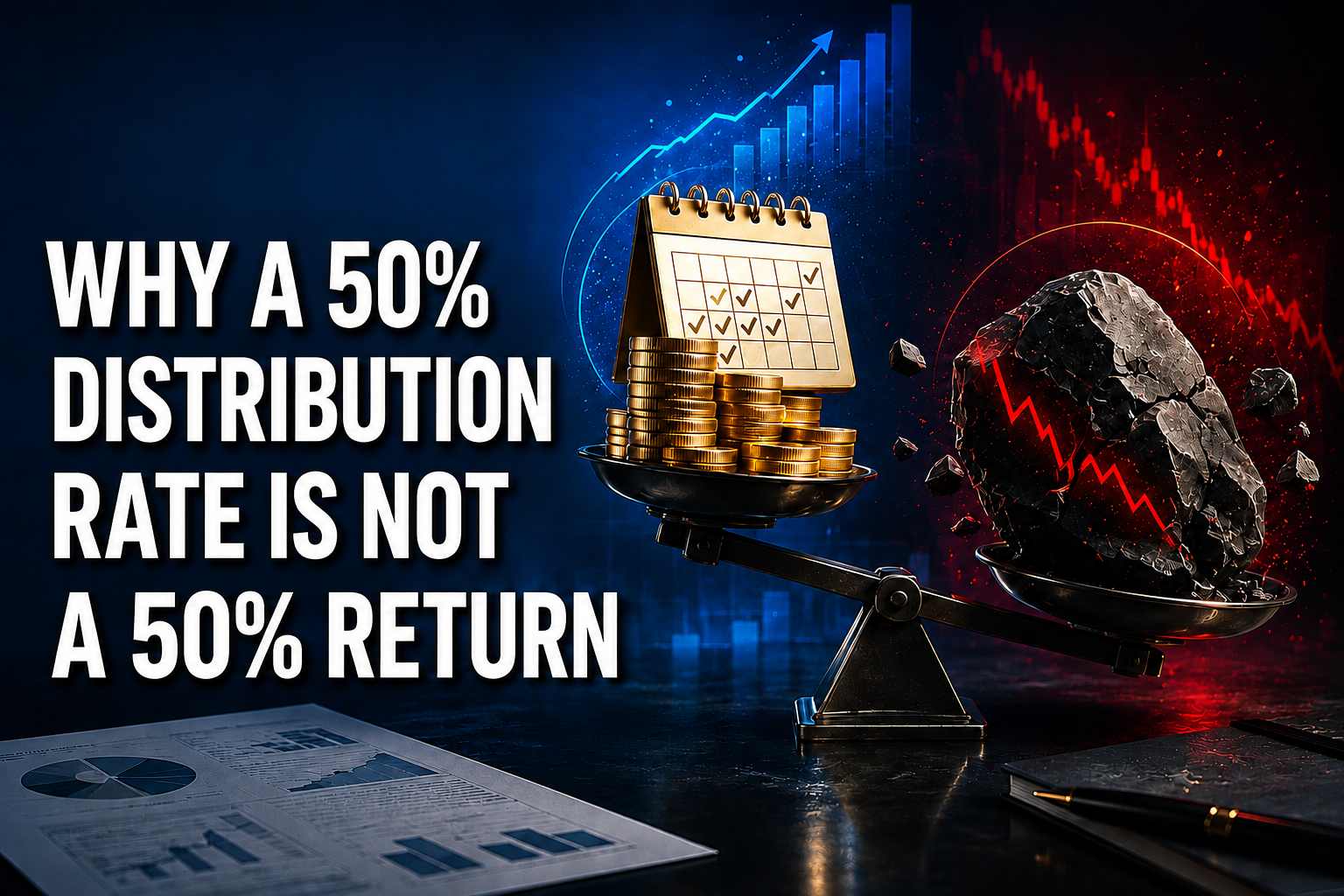 Weekly Dividend ETFs Explained: Why a 50% Distribution Rate Is Not a 50% Return