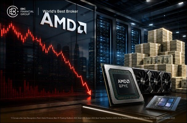 ¿Por qué las acciones de AMD cayeron casi un 9%?