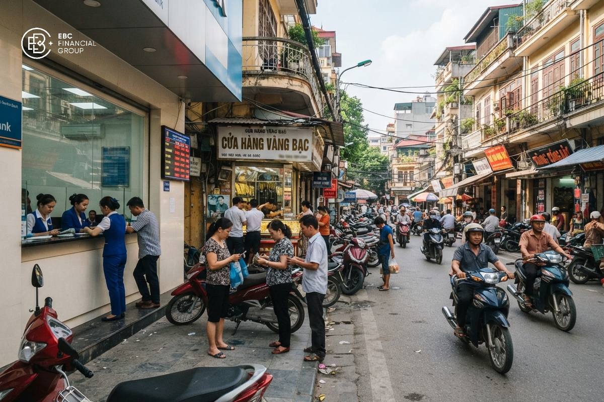 Tỷ giá USD/VND trung tâm lập đỉnh, USD tự do thấp hơn ngân hàng tới 655 đồng
