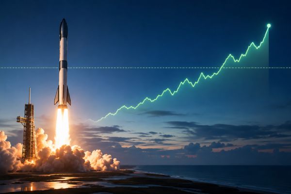 หุ้น SpaceX พุ่งทะลุราคา IPO นักลงทุนรายย่อยเปลี่ยนโหมดเป็น "ขายทำกำไร" ครั้งแรกนับตั้งแต่เข้าตลาด