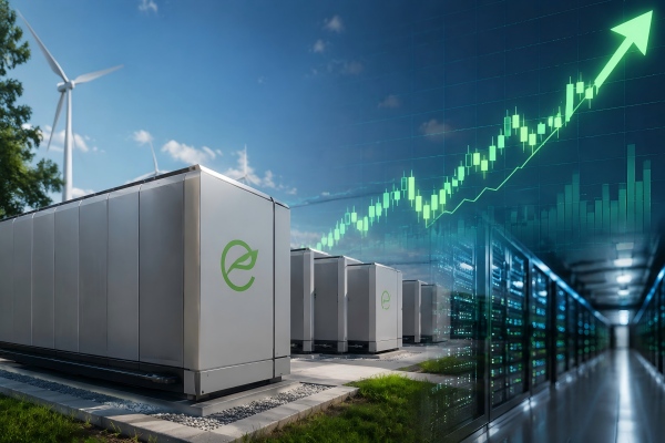 ブルーム・エナジーの株価は反発、AI電力需要と好決算が押し上げる成長シナリオ