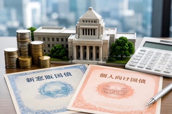 新窓販国債と個人向け国債の違い｜特徴・金利・リスクを比較
