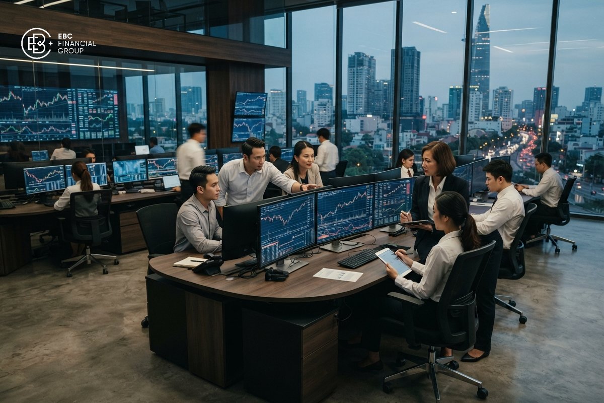 Dòng vốn ETF trở lại thị trường mới nổi nhưng vì sao chứng khoán vẫn bán ròng?