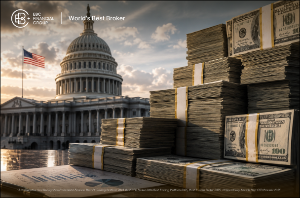A dívida dos EUA se aproxima de US$ 40 trilhões: o que acontece a seguir?