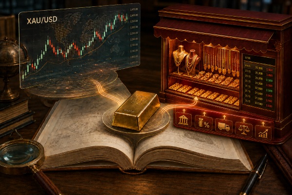 เปิดตำราดูโครงสร้าง วิเคราะห์ ราคาทอง XAUUSD ทำไมไม่ควรอิงแค่หน้าร้านทอง