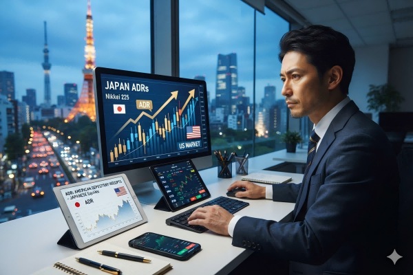ADR日本株のメリット5選!日本株そのものより便利な理由とは