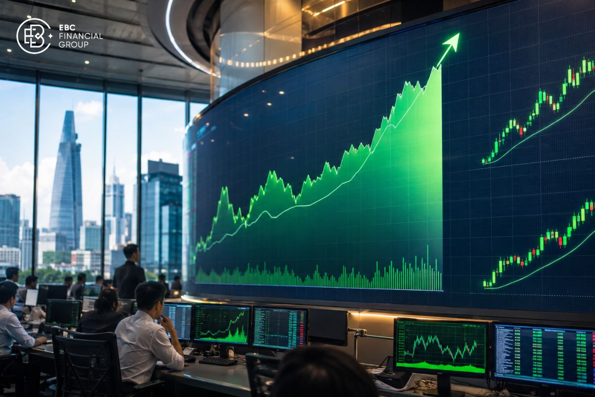 VN-Index vượt 1.800 điểm, VIC và TCB đóng góp khoảng hai phần ba mức tăng VN-Index vượt 1.800 điểm, VIC và TCB đóng góp khoảng hai phần ba mức tăng