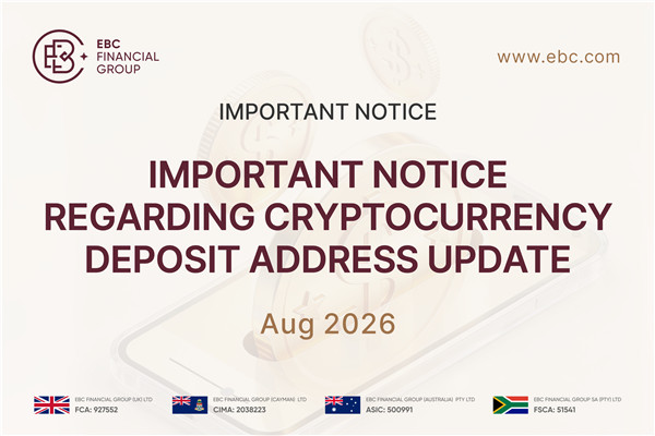​Important Notice: Regarding Cryptocurrency Deposit Address Update