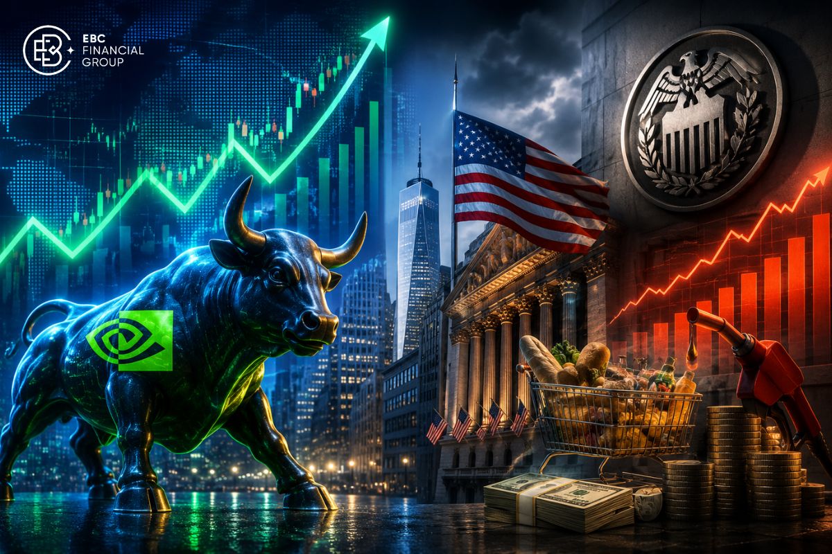 Chứng khoán Mỹ tăng nhờ Nvidia, lạm phát vẫn ghìm kỳ vọng Fed