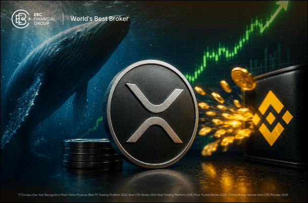 XRP vai subir? Baleias sacam 231 milhões da Binance