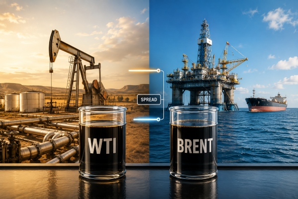 น้ำมัน WTI กับ Brent ต่างกันยังไง เข้าใจราคาน้ำมันสองมาตรฐานโลกก่อนเทรดจริง