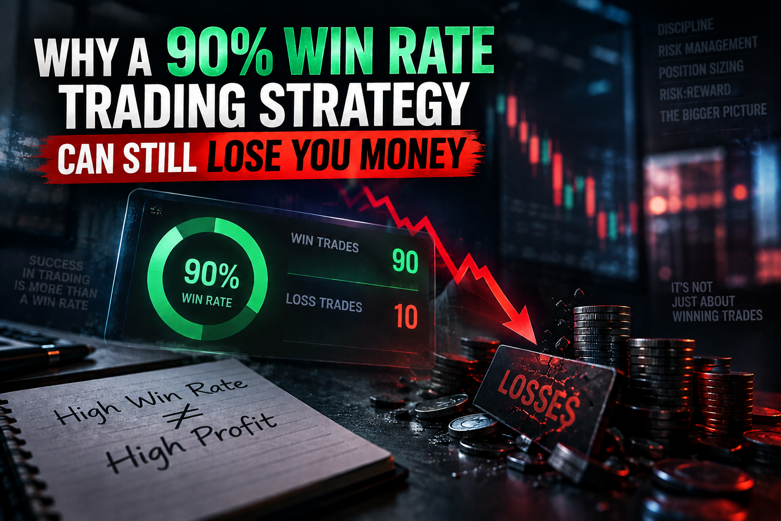 Why a 90% Win Rate Trading Strategy Can Still Lose You Money