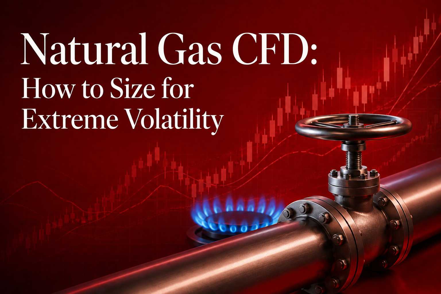 CFD Gas Alam: Cara Menentukan Ukuran untuk Volatilitas Ekstrem
