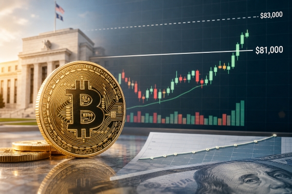 Bitcoin ทะลุ 81,000 ดอลลาร์ ตลาดคริปโตฟื้นตัวแรง จับตา Fed ส่งสัญญาณอะไร