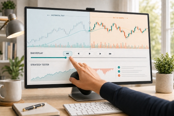 วิธี Backtest TradingView ฟรี ก่อนใช้เงินจริงในการเทรด (อัปเดต 2569)