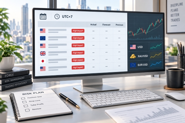 วิธีใช้ปฏิทินเศรษฐกิจ Forex วางแผนเทรด: อ่านเวลา ข่าวแรง และสินทรัพย์ที่ได้รับผลกระทบ
